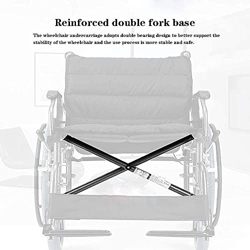 FYHH-JZHY Silla De Ruedas Liviana Portátil Plegable Ligero Portátil con 56Cm De Ancho Asiento Obeso Anciano Discapacitado Caminante Autopropulsado Vida Interesante