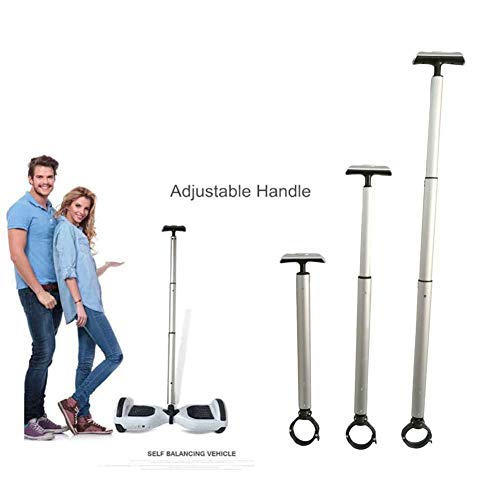 G-wukeer Stent con Mango de Seguridad, Smart Equilibrio Scooter Manija Stent Balance Hoverboard Holder Barra Telescópica para El Jinete De Equilibrio, 6,5 Pulgadas 7 Pulgadas 10 Pulgadas