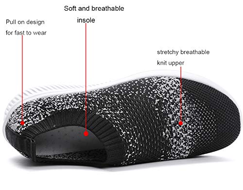 Gaatpot Mujer Zapatillas Casual Mocasines Mesh Calzados para Correr en Asfalto Zapatillas de Estar por Casa Deportivo de Exterior Zapatos Pink 37.5/38EU=38CN