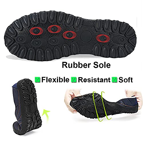 Gaatpot Unisex Adulto Invierno Zapatillas de Casa Antideslizantes Cálido Fluff Pantuflas Zapatos de Casa Interior Suave Algodón Zapatilla Amarillo 37EU