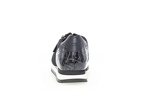 Gabor Mujer Zapatillas, señora Bajo,Plantilla Desmontable,cordón,Zapato con cordón,Zapato Deportivo,Ocio,Zapato bajo,Azul (Dark-Blue),43 EU / 9 UK