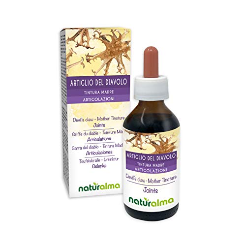 Garra del diablo o Harpagófito (Harpagophytum procumbens) raíces Tintura Madre sin alcohol Naturalma | Extracto líquido gotas 100 ml | Complemento alimenticio | Vegano