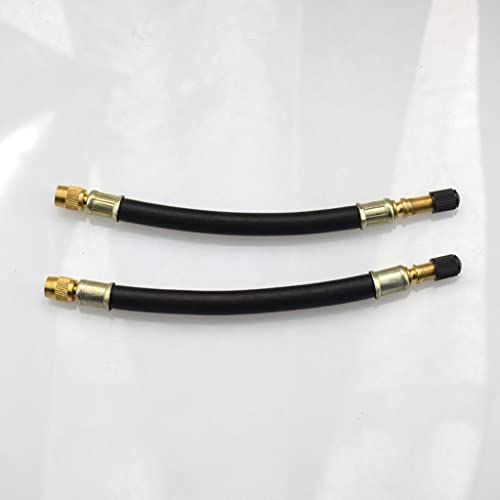 Gazechimp 1par Adaptador 180mm de Camión de Furgoneta de Carro de Rueda Gemela de Extensión de Válvula de Neumático