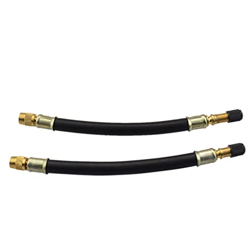 Gazechimp 1par Adaptador 180mm de Camión de Furgoneta de Carro de Rueda Gemela de Extensión de Válvula de Neumático