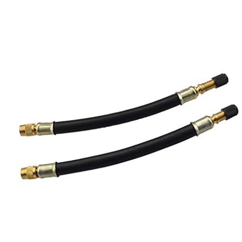 Gazechimp 1par Adaptador 180mm de Camión de Furgoneta de Carro de Rueda Gemela de Extensión de Válvula de Neumático