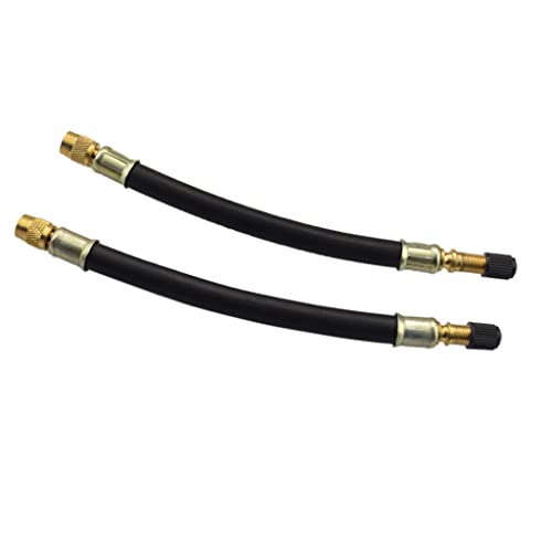 Gazechimp 1par Adaptador 180mm de Camión de Furgoneta de Carro de Rueda Gemela de Extensión de Válvula de Neumático