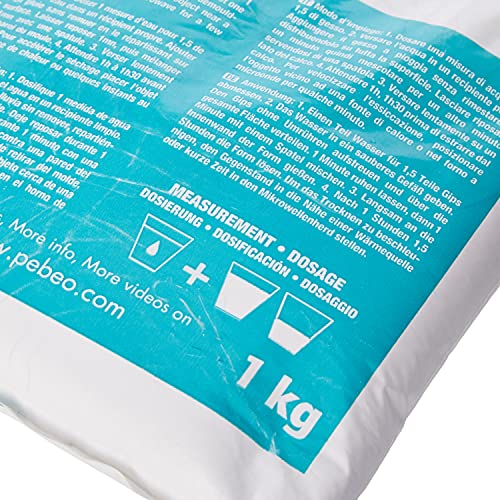 Gedeo - Yeso ligero, color blanco (1 kg)