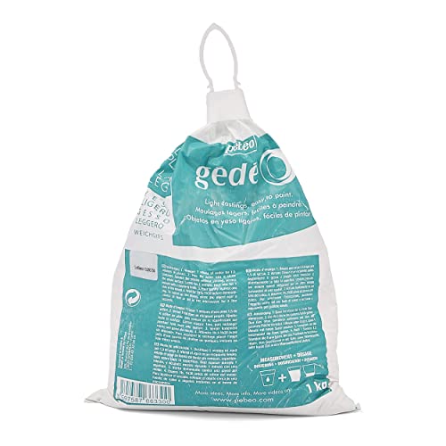 Gedeo - Yeso ligero, color blanco (1 kg)