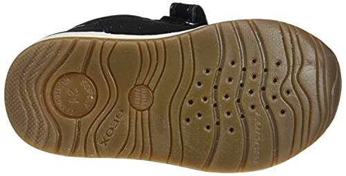 GEOX Baby Girl B RISHON GIRL FIRST STEPS BLACK_23 EU