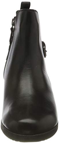 Geox D ANYLLA WEDGE C Ankle Boot Mujer, Negro (Black), 39 EU