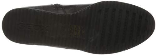 Geox D ANYLLA WEDGE C Ankle Boot Mujer, Negro (Black), 39 EU