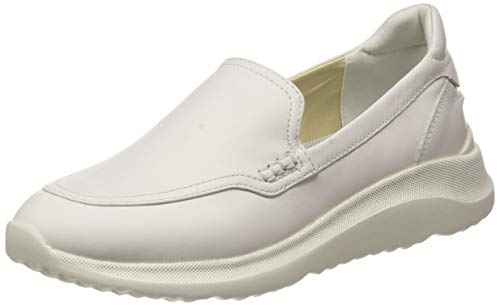 Geox D DIODIANA A, Zapatillas Mujer, Blanco Crudo, 39 EU