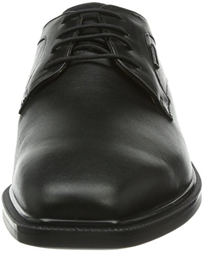 Geox U Alex A ABX, Zapatos de Cordones Hombre, Negro (Black C9999), 47 EU