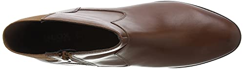 Geox Woman D FELICITY C ANKLE BOOTS BROWN_38 EU