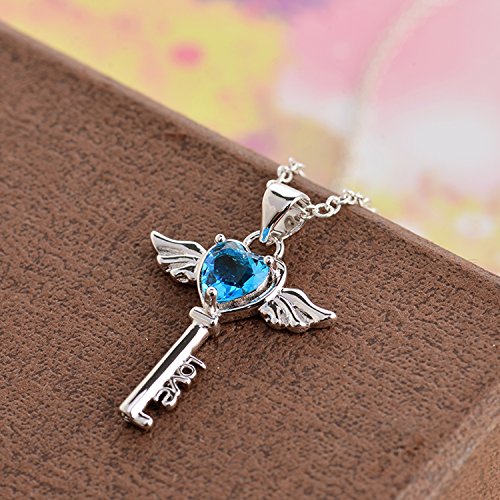 GER Las parejas pulseras amantes concéntricos cerradura clave colgante de joyas de Acero de titanio