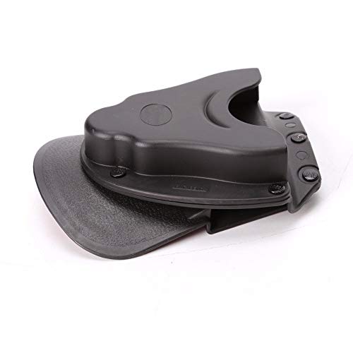 Gexgune Esposas tácticas Funda de policía Oculta Llevar Accesorios Ligeros de Funda de Esposas de polímero