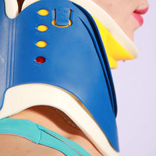 gfjfghfjfh Cuello Cervical cómodo Cuello Cervical médico Cuello inmovilizador Alivio para el Dolor del Cuello Tractor del Cuello Ortesis Soportes