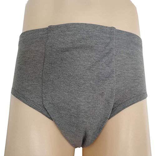 GHzzY Pantalones de incontinencia para Hombres y Mujeres - Calzoncillos Lavables con Almohadilla súper Absorbente - Reutilizable pañales de Tela para Adultos,3,XXL