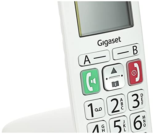 Gigaset E290 DUO - Teléfono para Mayores - Teclas Grandes - Gran Visibilidad - Pack de 2 Unidades