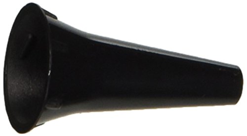 GIMA ref 31492 Auriculares Speculum desechables, Ø 4 mm, sin latex, color negro, compatibles con otoscopios profesionales de serie"mini", disponible en 100 unidades