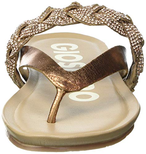 Gioseppo MUKWA, Sandalias Planas Mujer, Bronce, 38 EU