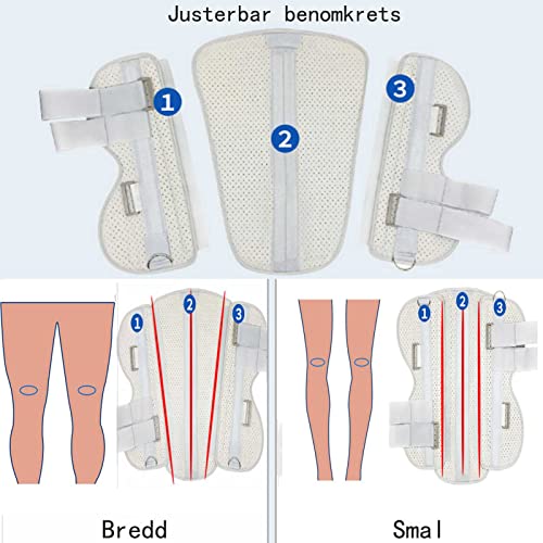 Gitdot Rodillera De Fijación La Articulación Rodilla Rehabilitación Fractura Rótula Transpirable Protector Férula Que No Se Dobla Añadir Correa para El Hombro