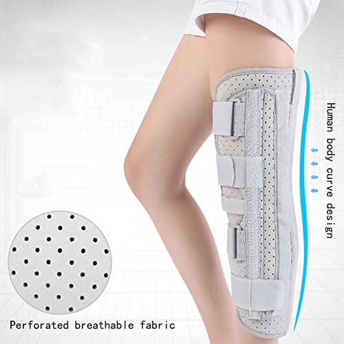 Gitdot Soporte De Articulación De Rodilla Ajustable Transpirable Soporte De Límite Fijo Ligamento Menisco Fractura De Rótula Férula Auxiliar De Rehabilitación
