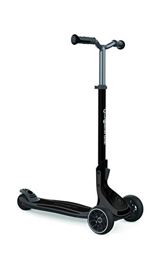 Globber Ultimum - Patinete de 3 Ruedas para jóvenes Unisex, 612-120, Gris, Réglable en Hauteur