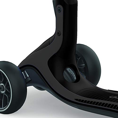 Globber Ultimum - Patinete de 3 Ruedas para jóvenes Unisex, 612-120, Gris, Réglable en Hauteur