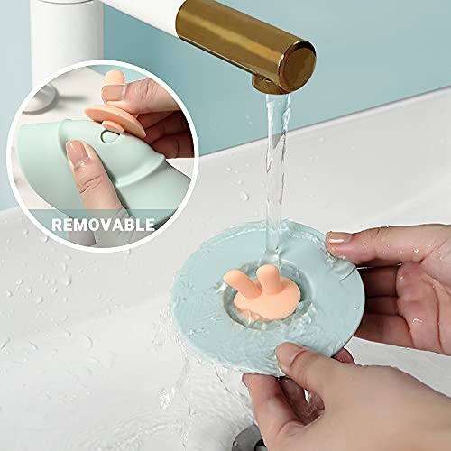 GmeDhc Tapas de silicona para tazas, 4 Piezas Creativa Tapa de copa de silicona para tazas, Reutilizables cubierta de taza de antipolvo para té cerveza, Fundas fe Silicona Para Tazas fe Vidrio