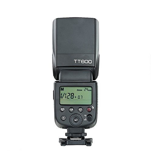 Godox TT600 Speedlite Flash con Transmisión Inalámbrica 2.4G Inalámbrica para Canon, Nikon, Pentax, Olympus y Otras Cámaras Digitales con Hotshoe Estándar con Difusor NAMVO
