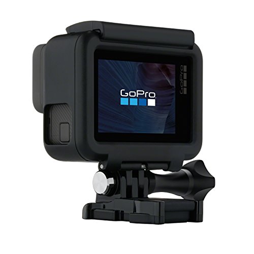 GoPro Hero5 Black - Cámara deportiva de 12 MP (4K, 1080p, WIFI + Bluetooth, control por voz, pantalla táctil), color gris y negro