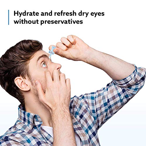 Gotas para los ojos Ocusan® | Lágrimas artificiales para ojos secos | Apto para lentes de contacto | Completamente sin conservantes | Ácido hialurónico