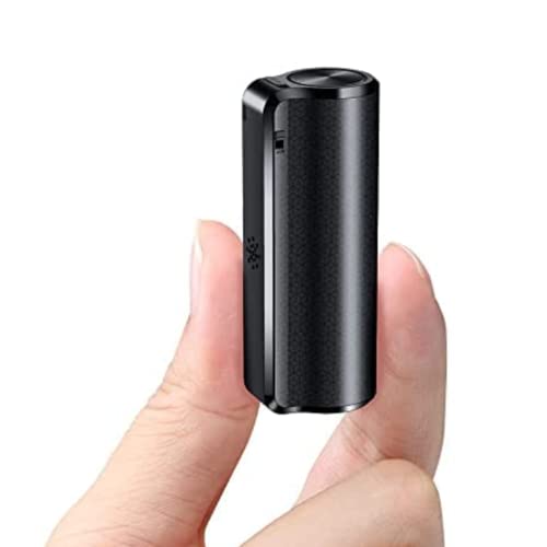 Grabadora de Voz, Mini Grabadora de Voz de 16 GB con Activación por Voz- Duración de la Batería de 19 Días, Grabadora a Prueba de Agua, Un Botón para Grabar/Guardar, Recargable