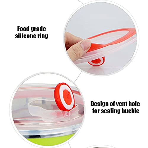 Grande Tazones De Sopa De Cerámica, Taza De Café Tazas De Sopa Con Tapa Y Asa Cuenco De Ensalada Para Cereal Leche Postre Avena Tazón De Ramen, Microondas-D-700ml/23.6oz