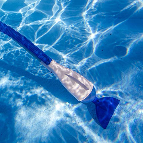 GRE 08011A – Little Vac limpiafondos de aspiración manual piscinas elevadas o autoportantes, necesario caudal depuradora mínimo 2m3/h