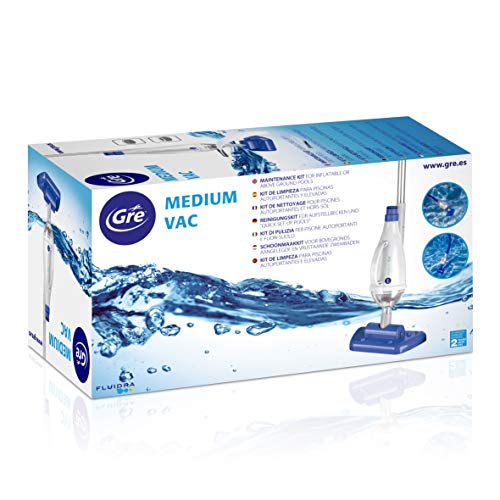Gre AR20637 Medium Vac - Limpiafondos de Aspiración Manual para Piscina