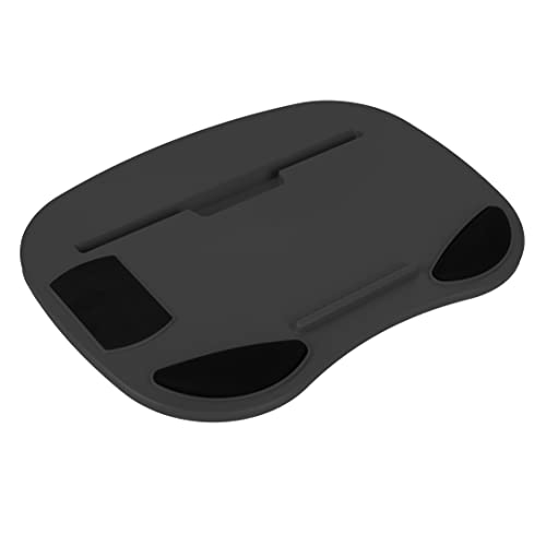 GREATOOL Soporte de Regazo para Ordenador Portátil, Table, Cojín para Ordenador Bandeja de Cojín para Cama, 45x12.8x5cm (Negro)
