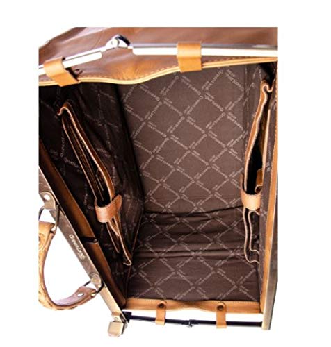 Greenland Doc Bag - Maletín de médico (43 x 23 x 26 cm, piel de búfalo natural)