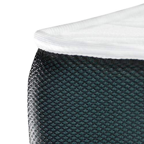 Gridinlux | Colchón Viscoelástico 90x200 cm Alba| Efecto Memoria | Altura ±12cm | Confort Máximo | Alta Densidad | Ultra Transpirable | Tejido Aloe Vera | Firmeza Media-Alta | Todas Las Medidas