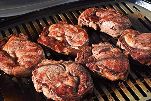 Grillrost.com Das Original Rejillas de Acero Inoxidable y Placas de Parrilla adecuadas para Weber Q100 Q200 Q300 Series, Tamaño :Q100/Q200 Adapterklammer