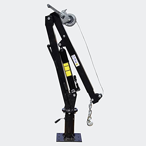 Grúa pick-up camión Capacidad 500 kg Con cabrestante Plataforma giratoria 360° Posible montaje suelo