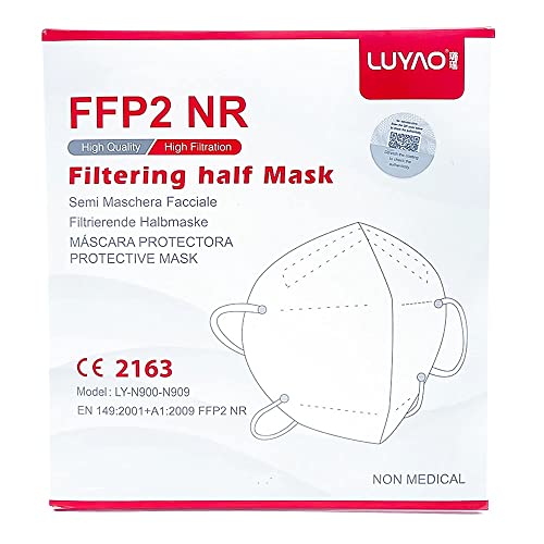 GS1 Honduras Luyao Mascarillas FFP2 5 capas. No contienen Grafeno. Marcado CE EN149:2001+A1:2009. (ML5954)