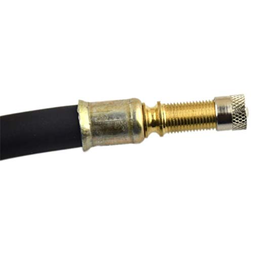 Guangcailun Válvula de Goma de la Rueda Gemela 140mm Auto del Coche Van autobús Neumático Flexible del vástago Adaptador extensión del suplemento
