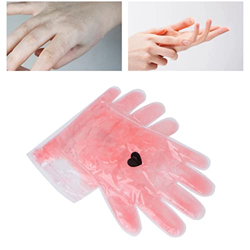 Guantes de Manos para Depilación con Cera de Parafina, Guantes de Tratamiento en el Hogar Seguros Y Convenientes para Salones de Belleza para Uso Doméstico(#1)