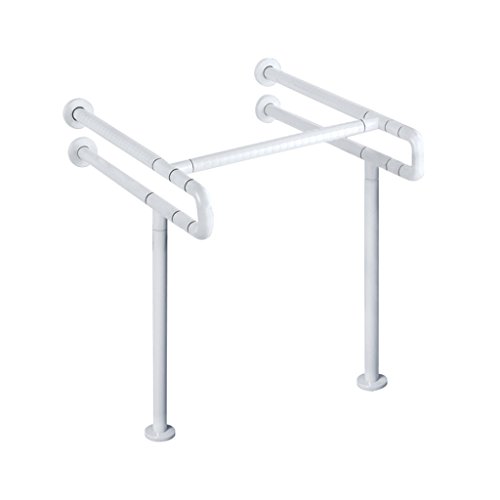 Gym Accesibilidad para discapacitados Pedestal Lavabo Barandilla Lavado Viejo baño público Inodoro Residual Lavabo Lavabo Lavabo Asa (Color : White)