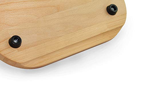 GZ-Design Tabla deslizante prémium para Thermomix TM5/TM6 – Accesorios – Madera – Haya – Fabricado en Alemania