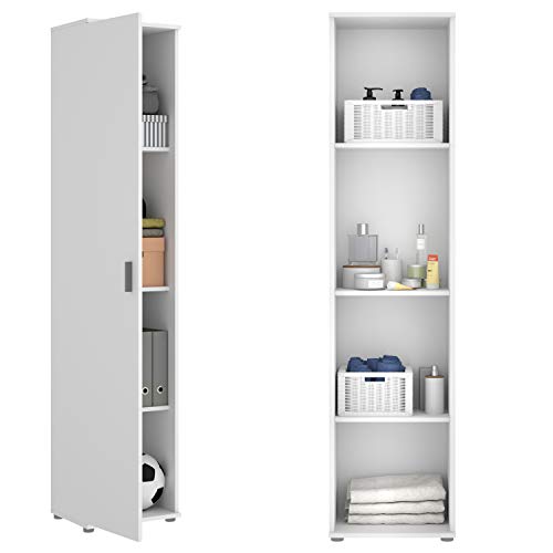 HABITMOBEL Armario Multiusos Altura Especial 190cm Patas Antihumedad Regulables Plus