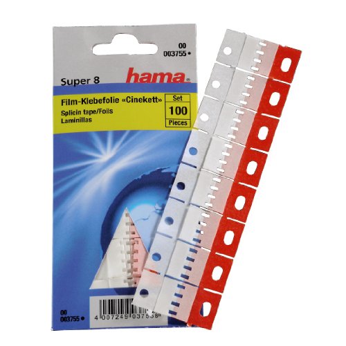 Hama Cine Empalme cinta Cinekett Super 8, 100 piezas