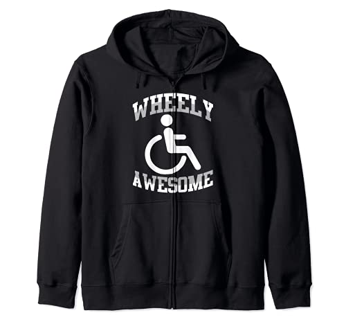 Hándicap Humor Trabajo Discapacitado Superviviente Guerrero Sudadera con Capucha